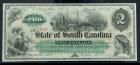 Columbia, SC - State of South Carolina Cr. 4. $2.00 March 2, 1872. PCGS Gem New 65PPQ