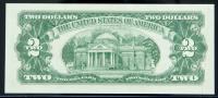 1963-A, $2 Legal Tender Note. Error: Gutterfold on Face and Back. PCGS Very Choice New 64PPQ - 2