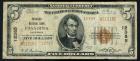 1929, $5 National Bank Note. Pasadena NB, Pasadena, CA. Ch. #12385. PCGS Fine 15