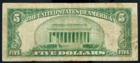 1929, $5 National Bank Note. Pasadena NB, Pasadena, CA. Ch. #12385. PCGS Fine 15 - 2