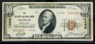 1929, $10 National Bank Note. The Salinas NB, Salinas, CA. Ch. #13380. PCGS Very Fine 30