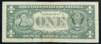 1974, $1 Federal Reserve Note. Error: Gutterfolds on Face and Back. PCGS Very Fine 25 Apparent - 2