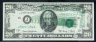 1969-C, $20 Federal Reserve Note. Error: Partial Offsets on Face and Back. PCGS Choice About New 58PPQ