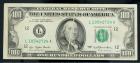 1977, $100 Federal Reserve Note. Error: Gutterfold on Face and Back. PCGS Very Fine 30 Apparent