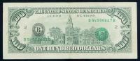 1993, $100 Federal Reserve Note. Error: Overprint on Back. PMG Very Fine 30 - 2