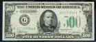 1934A $500 Mule Federal Reserve Note. PCGS Choice About New 58PPQ