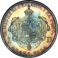 1883 Hawaiian Dollar. NGC MS65 - 2