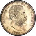 1883 Hawaiian Dollar. PCGS MS64