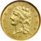 1835 $2.50 Classic Head. NGC MS61