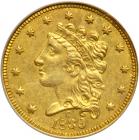 1839-C $2.50 Classic Head. PCGS MS61