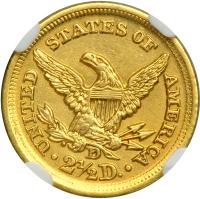 1852-D $2.50 Liberty - 2