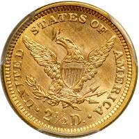 1861 $2.50 Liberty. PCGS MS64 - 2