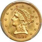 1891 DDR FS-801. PCGS MS64