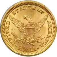 1898 $2.50 Liberty. PCGS MS64 - 2