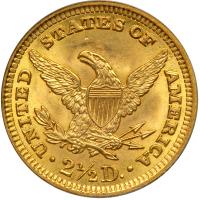 1904 $2.50 Liberty. PCGS MS62 - 2