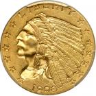 1908 $2.50 Indian. PCGS MS62