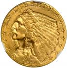 1914-D $2.50 Indian. NGC MS64