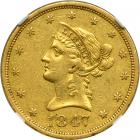 1847-O $10 Liberty. NGC EF45