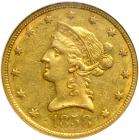 1858-O $10 Liberty. NGC AU58