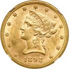 1892 $10 Liberty. NGC MS62