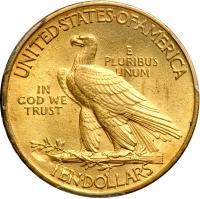1910 $10 Indian - 2