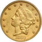 1869-S $20 Liberty. PCGS EF45