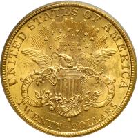 1898-S $20 Liberty. SEGS MS61 - 2