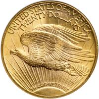 1924 $20 St. Gaudens. NGC MS63 - 2