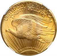 1928 $20 St. Gaudens. NGC MS66 - 2