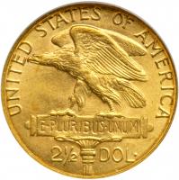 1915-S Panama-Pacific Gold $2.50. NGC MS64 - 2