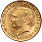 1917 McKinley Gold Dollar. PCGS MS65