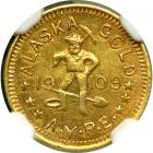 1909 WA Gold ½ DWT