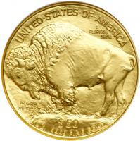 2006 $50 American Gold Buffalo .9999 Fine. NGC MS70 - 2