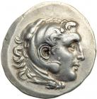 Kingdom of Macedon. Alexander III, the Great, 336-323 BC. AR Tetradrachm (16.53g), minted at Temnos, c. 188-170 BC. VF