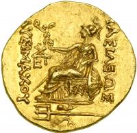 Kingdom of Thrace. Lysimachos, 323-281 BC. Gold Stater (8.45 g) minted possibly at Kallatis. EF - 2