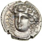 Thessaly, Larissa, c. 360-350 BC. AR Drachm. EF