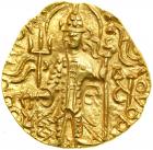 Kingdom of the Kushans. Gadahara, c. AD 320-360. Gold Stater (7.86 g). MS