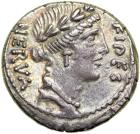 Roman Republic. A. Licinius Nerva, moneyer. AR Denarius minted at Rome, 47 BC