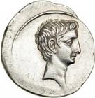 Octavian. AR Denarius minted 29-27 BC. VF