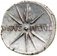 Augustus, 27 BC-AD 14. AR Denarius probably minted at Tarraco, c. 18 BC. EF - 2