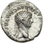 Claudius, AD 41-54. AR Denarius minted at Rome, AD 50-51. VF