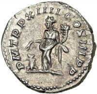 Septimius Severus, AD 193-211. AR Denarius minted at Rome, AD 206. EF - 2