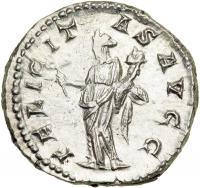 Septimius Severus, AD 193-211. AR Denarius minted at Rome, AD 202-210. EF - 2