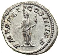 Caracalla, AD 198-217. AR Denarius minted at Rome, AD 213. MS - 2