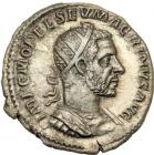 Macrinus, AD 217-218. AR Antoninianus, mint of Rome. AEF