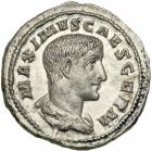 Maximus, son of Maximinus I, AD 235-238. AR Denarius struck at Rome. EF