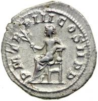 Gordian III, AD 238-244. AR Denarius minted at Rome, AD 241-243. EF - 2