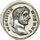 Maximianus, AD 286-305 (First Reign). AR Argenteus (3.0 g) minted at Ticinum. EF