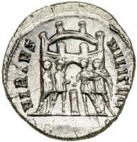 Galerius, AD 305-311. AR Argenteus (3.2 g) minted at Rome as Caesar in AD 294. VF - 2