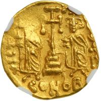 Constantine IV Pogonatus, 668-685. Gold Solidus (4.41 g) - 2